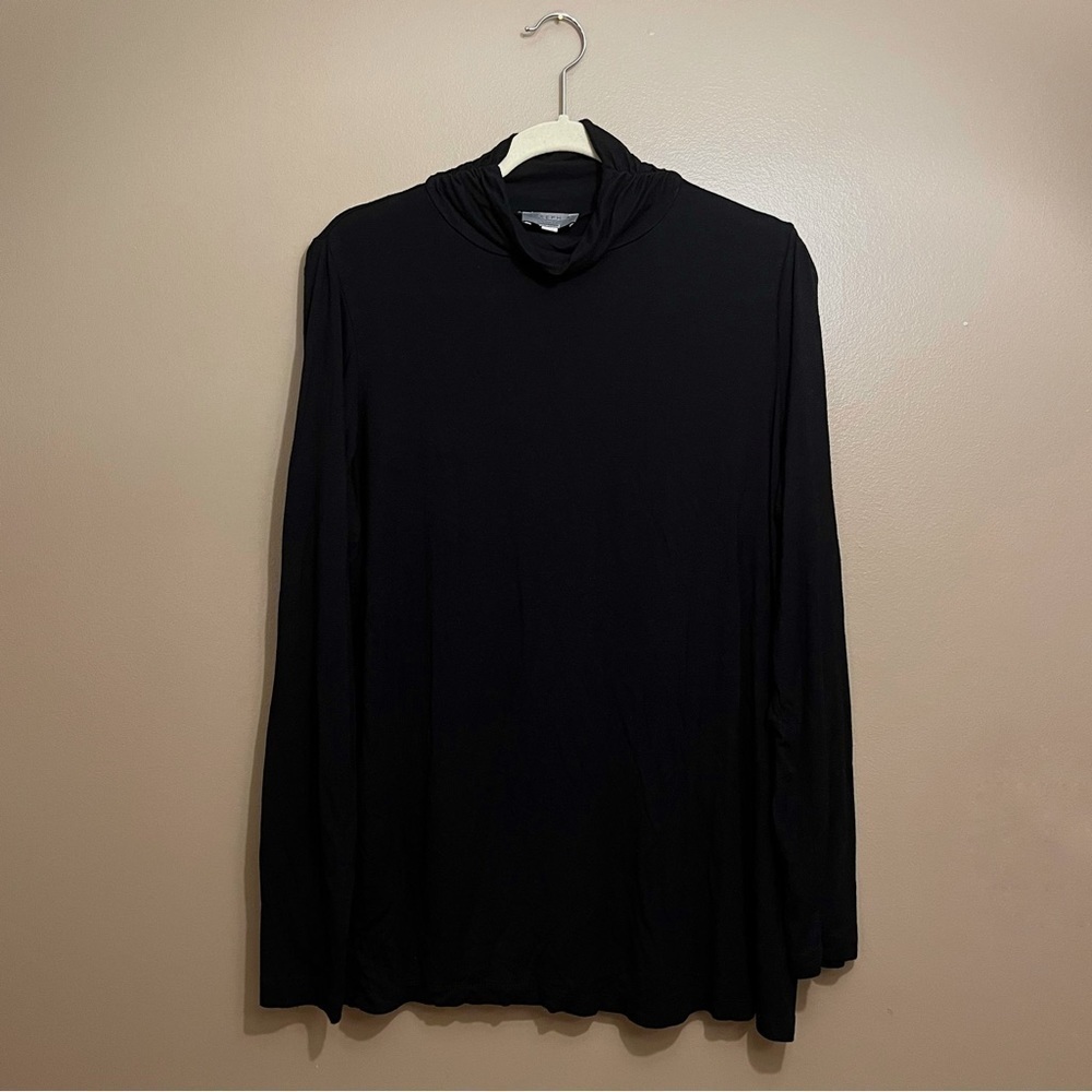 Joseph A Super Soft Cowl Neck Long Sleeve Top